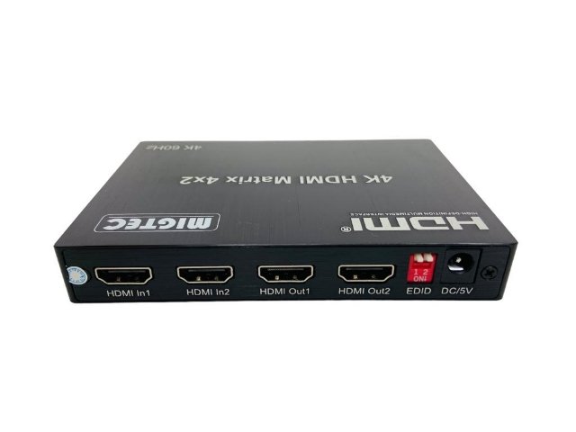 Matrix 2.0 HDMI 4x2 uhd 4k2k 1080p 3D - HDMX4X2-N2.0 - Imagem 3
